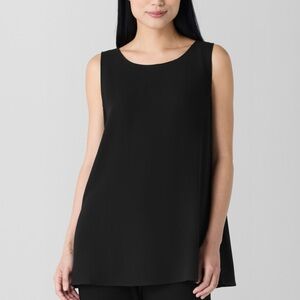 New with Tags Ann Taylor Simple & Elegant Black Sleeveless Top Size Large